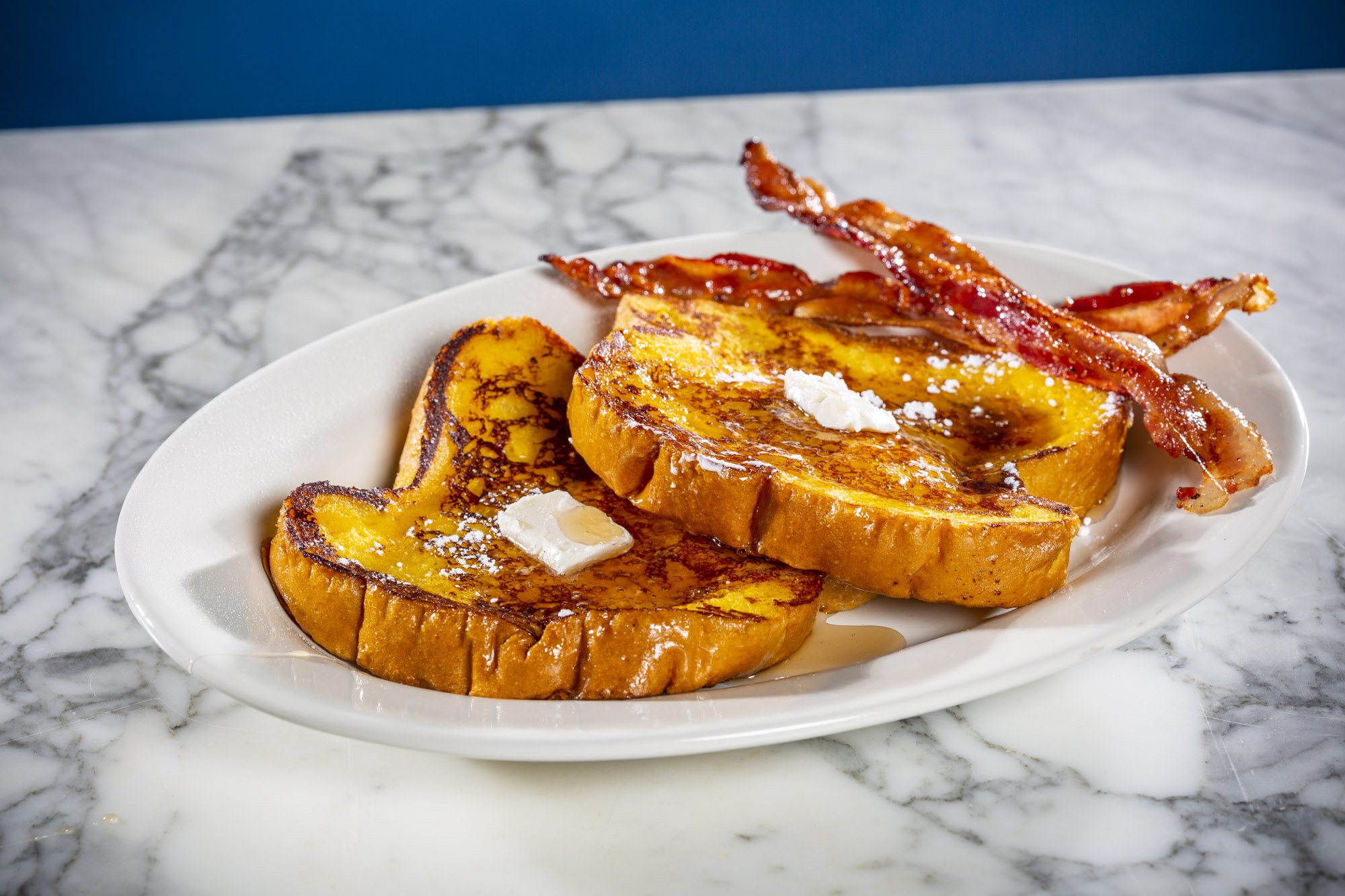 French Toast with Bacon